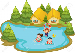 28+ Collection of Cottage On Lake Clipart | High quality, free ...