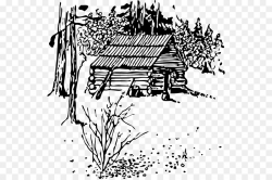 Log cabin Clip art - Mountain Cabin Cliparts png download - 588*596 ...
