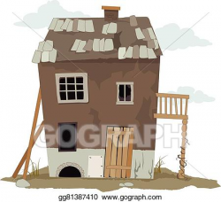 Vector Stock - Old cabin. Clipart Illustration gg81387410 - GoGraph