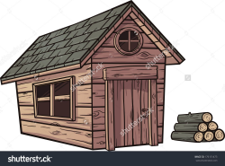 small-cottage-cartoon-log-cabin-stock-vectors---vector-clip-art.jpg ...
