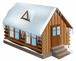 Winter Cabin House PNG Clip-Art Image | Gallery Yopriceville - High ...