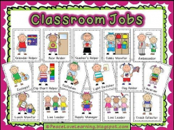 Job Chart Kindergarten Google Search Leader In Me Pinterest | apple ...