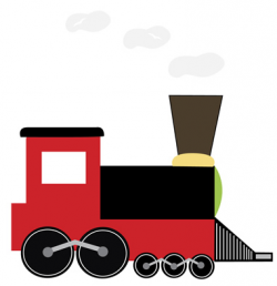 Train Engine And Caboose Clipart - Clip Art Library