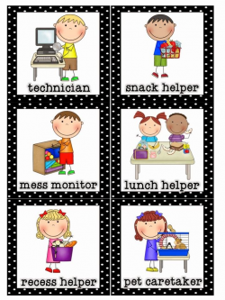 Do you assign classroom helpers in your room? I use enough jobs in ...