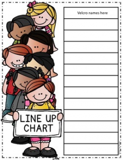 Class Line Up Chart {Freebie} by Traci Bender - The Bender Bunch
