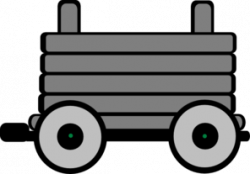 Loco Train Carriage Clip Art at Clker.com - vector clip art ...