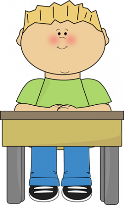 Student Sitting at School Desk | School- class- Okul- Sınıf ...
