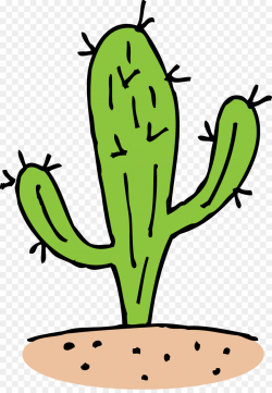 Cactaceae Black and white Saguaro Clip art - Animated Cactus ...