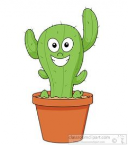Cartoon Mexican Cactus Character/ Illustration of a funny cartoon ...