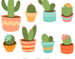 Cute Cactus Clipart