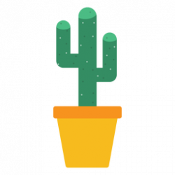 Cactus cartoon illustration set - Vector download