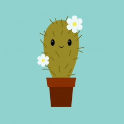 Create a Cute cactus illustration in Illustrator - Beginner friendly ...