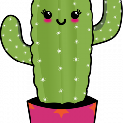 Cactus kawaii women t-shirt by Pendientera | Señor Cool