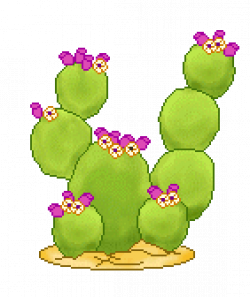 Prickly Pear Cactus Clipart