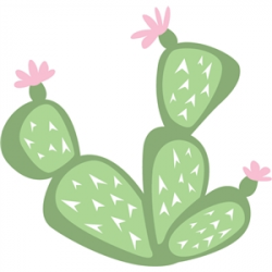 Silhouette Design Store - View Design #4428: prickly pear cactus