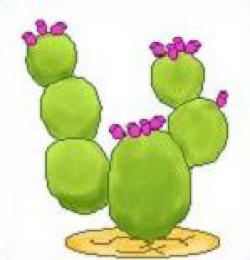 Free Prickly Pear Cactus Clipart
