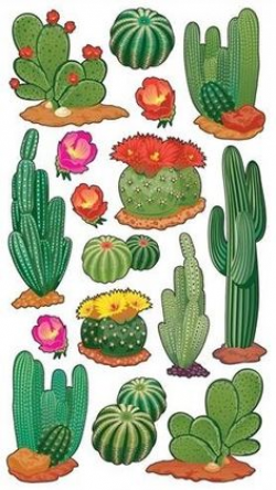 Cactus illustration by Sanny van Loon. Cactus / Cacti / Cactuses ...