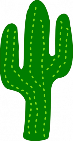 Saguaro Cactus Tall Clip Art at Clker.com - vector clip art online ...
