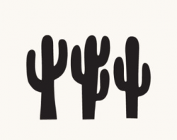 Cactus silhouettes | Etsy