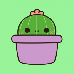 Cute Cactus - Holly | Chibi Doodles | Pinterest | Cacti, Kawaii and ...
