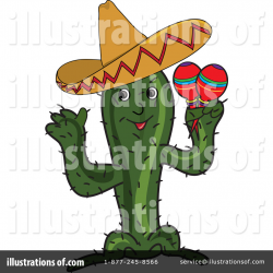 Cactus Clipart #62602 - Illustration by Pams Clipart