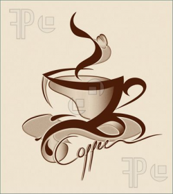 Vintage Coffee Signs | Vintage Coffee Sign Illustration. Royalty ...