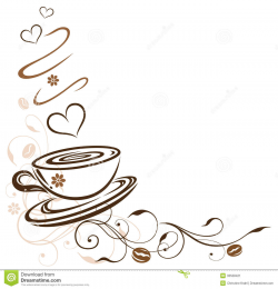 Coffee clipart border - Pencil and in color coffee clipart border
