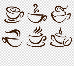 Coffee cup illustration, Coffee cup Tea Cafe, Mug ...