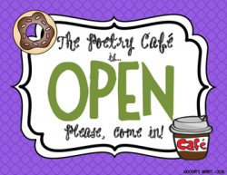 Poetry Cafe Parent Invitation & 