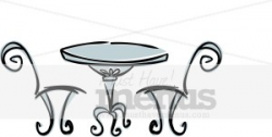 Table and Chairs Clipart | Cafe Clipart