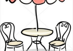 Black patio umbrella » cafe table clipart cafe clipart – eRM CSD