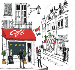 French Cafe Clipart