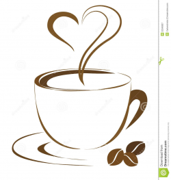 Coffee Cups Clipart Heart coffee cup clip art | printables ...