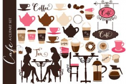 Coffee bean clip art Photos, Graphics, Fonts, Themes, Templates ...