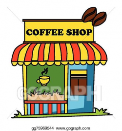 Vector Illustration - Coffee shop . EPS Clipart gg75969544 ...