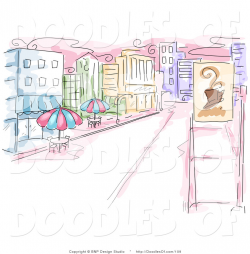Sidewalk Cafe Clipart