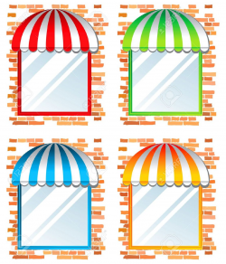 Windows clipart shop window - Pencil and in color windows clipart ...