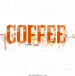 Royalty Free Word Collage Stock Cafe Designs