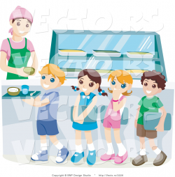 Lunch Line Clipart