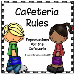 Cafeteria Rules Posters | School, Classroom management and Management