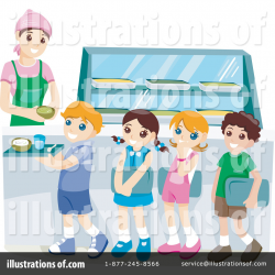 Cafeteria Clipart #74212 - Illustration by BNP Design Studio