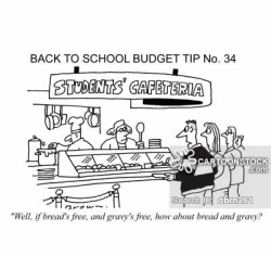 School Canteen Cartoons and Comics - funny pictures from CartoonStock