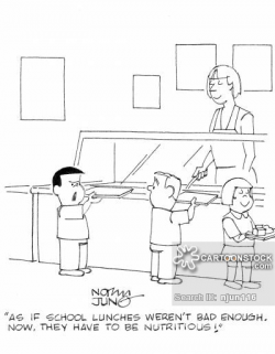 School Cafeteria Cartoons and Comics - funny pictures from CartoonStock
