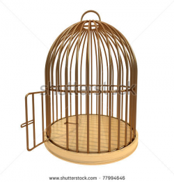 Empty Cage Clipart