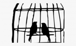 Birdcage Clipart Clip Art - Bird In Cage Drawing #970913 ...