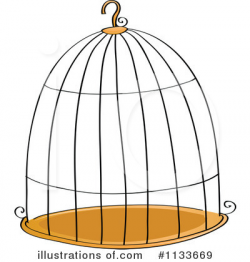 Bird Cage Clipart #1133669 - Illustration by Graphics RF