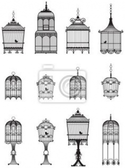 Vintage Stock Image - Fancy Victorian Bird Cage | Graphics fairy ...