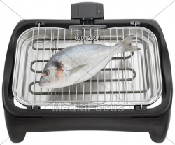 Stock Photo Fish On Electric Grill Clipart - Image 63042004 - Fish ...