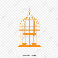 Hanging Golden Cage, Golden, Iron Cage PNG Transparent ...