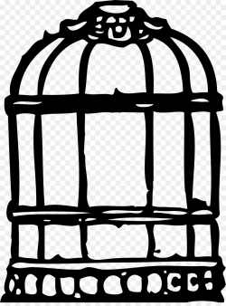 Lovebird Parrot Birdcage Clip art - jail png download - 1969*2638 ...